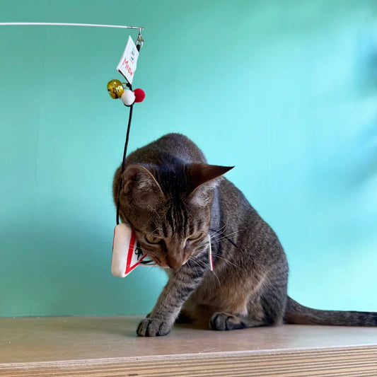 Meow² 「貓岀沒」注意警告牌逗貓棒