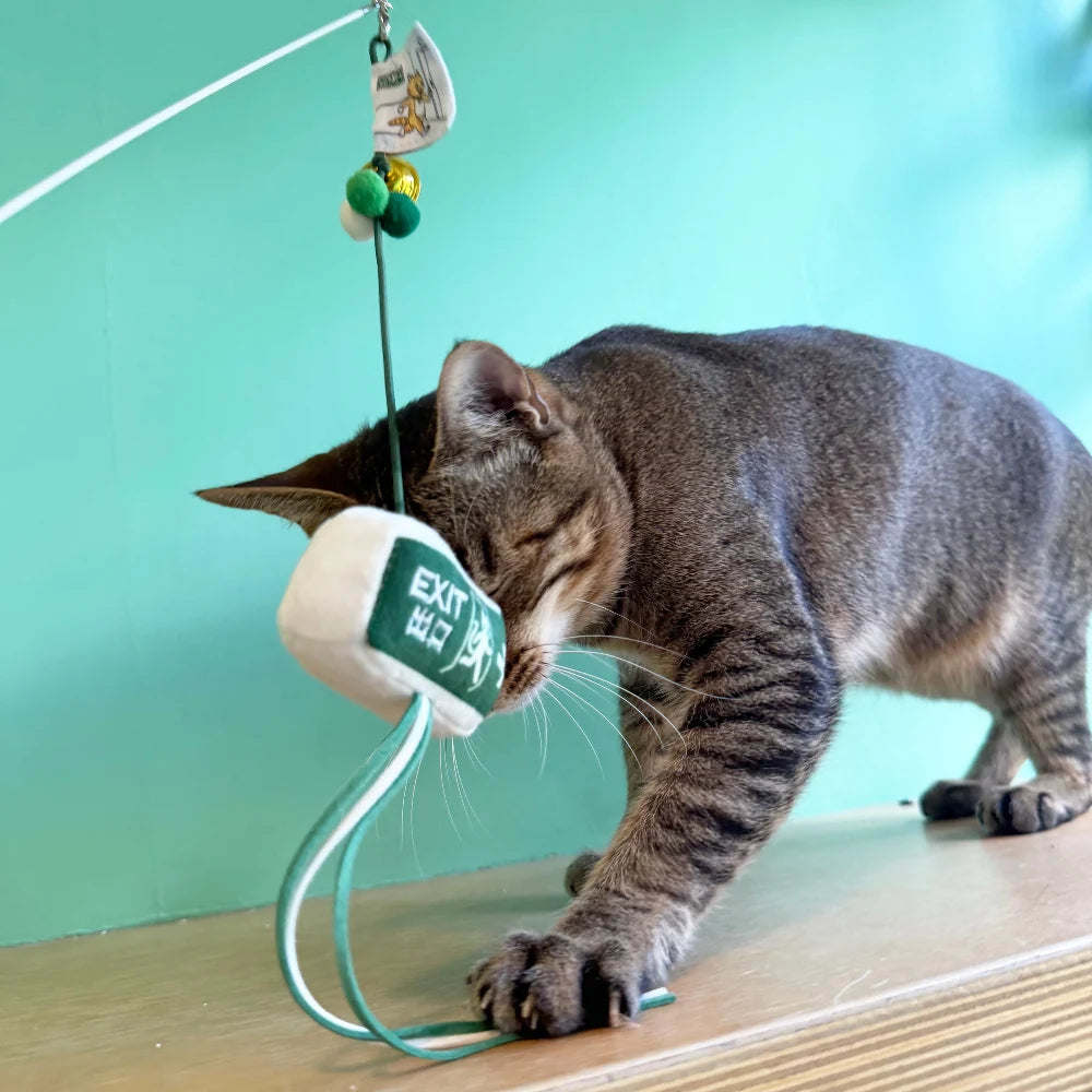 Meow² 逃生出口逗貓棒
