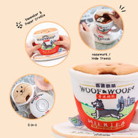 Woof² 港式奶茶二合一藏食寵物玩具