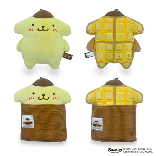 Woof² Meow² • Pompompurin 格仔餅藏食寵物玩具