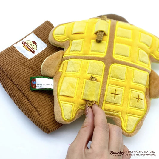 Woof² Meow² • Pompompurin 格仔餅藏食寵物玩具