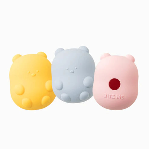 BITE ME 熊仔矽膠藏食玩具