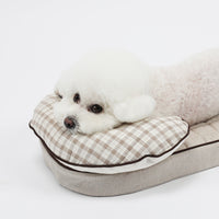 Ritogato Chou-Ribbon Buggy Cover-up Pillow 韓式簡約款寵物半月枕 (三色)