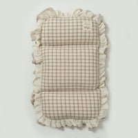 【預訂】 Ritogato Pawpaw Frill Pet Cart Cushion 小熊喱士款寵物推車車墊套裝- 啡色