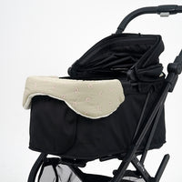 Rottie 寵物推車綠底 Poodle 車圍邊 Stroller Round