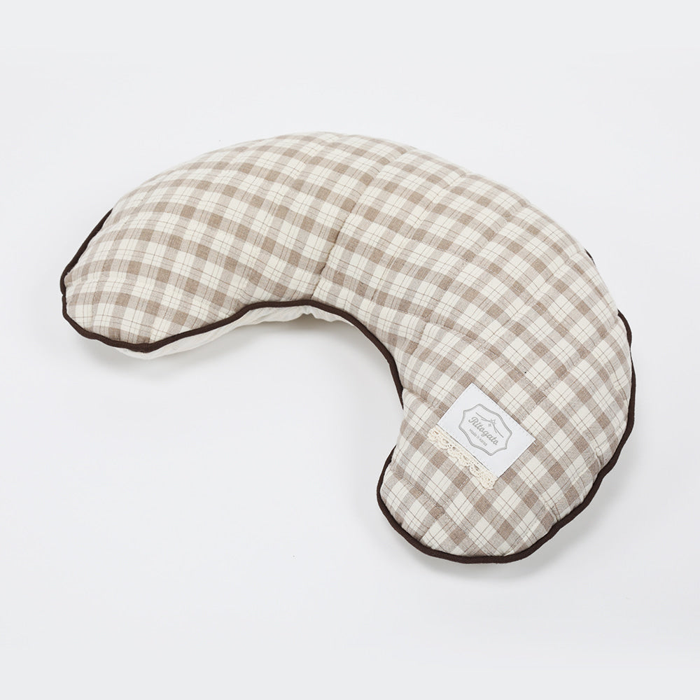 Ritogato Chou-Ribbon Buggy Cover-up Pillow 韓式簡約款寵物半月枕 (三色)