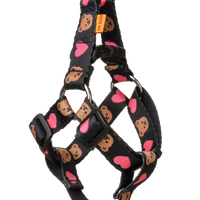 IMSUSU 心心熊仔Y型胸背帶 Heart Bear Y Harness