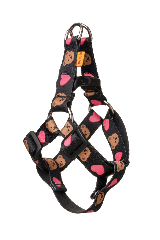 IMSUSU 心心熊仔Y型胸背帶 Heart Bear Y Harness