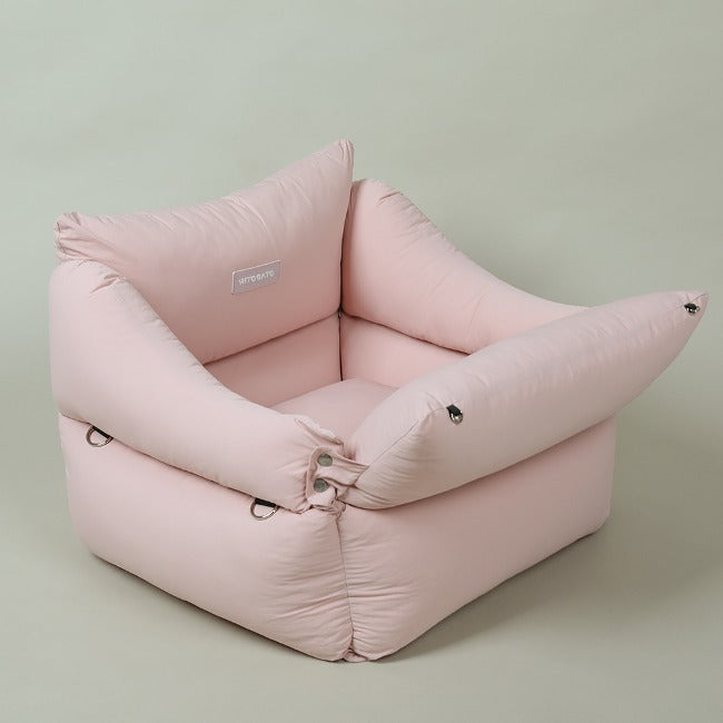 【預訂商品】Ritogato New Smart Car Seat Version 3 寵物汽車安全座椅 粉紅色