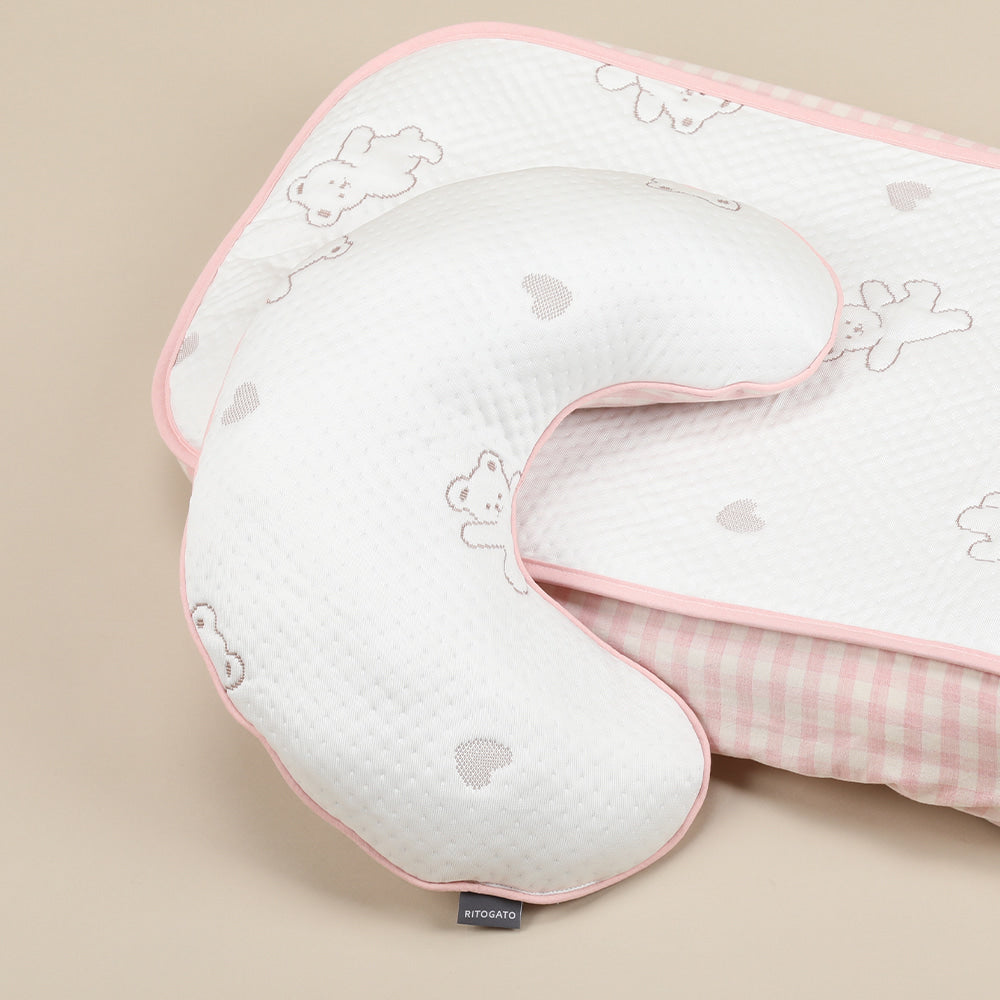 【預訂】Ritogato Forpe Half Moon Cushion 寵物兩面用涼感半月枕 (三色)