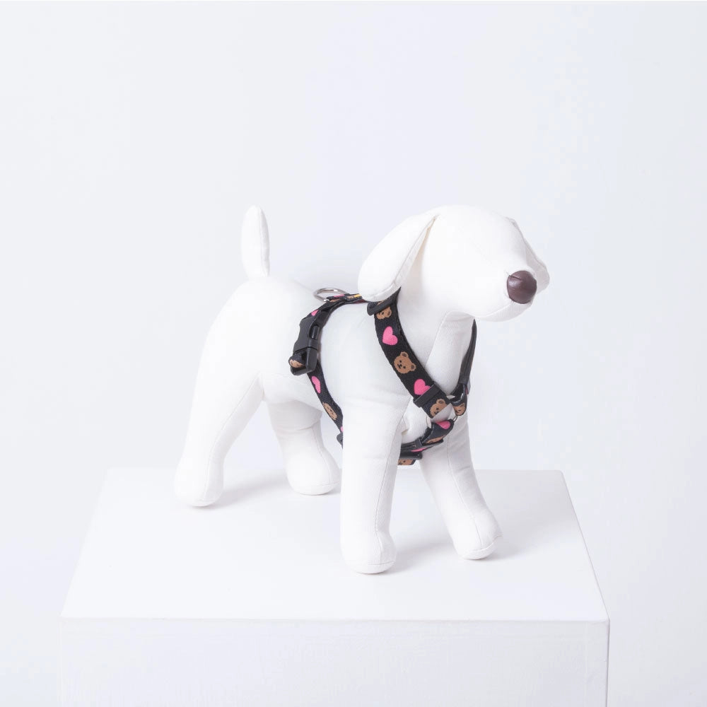 IMSUSU 心心熊仔H型胸背帶 Heart Bear H Harness