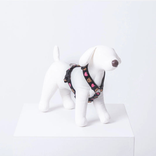 IMSUSU 心心熊仔H型胸背帶 Heart Bear H Harness