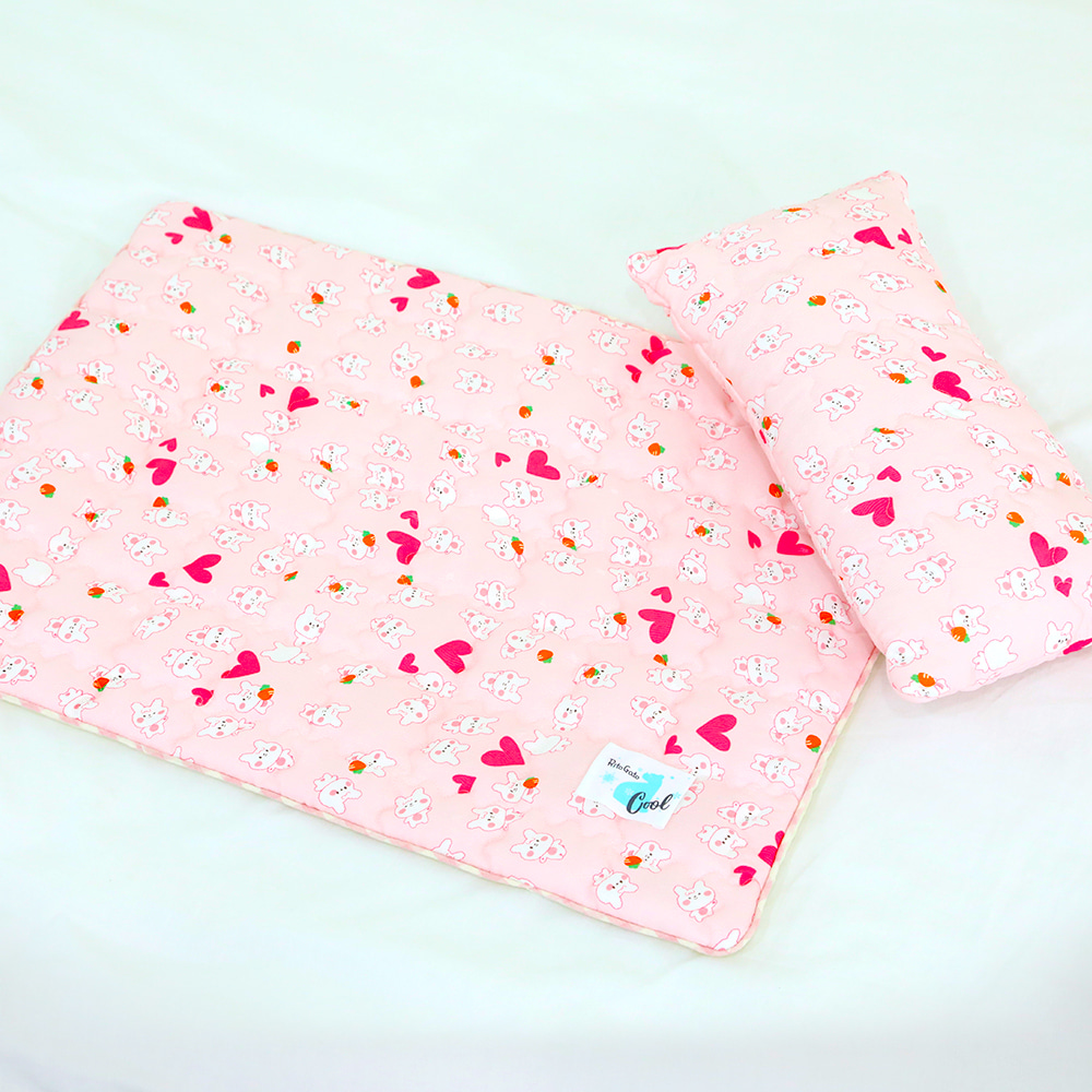 【預訂產品】 Ritogato 寵物防跣涼感墊 Non-slip Cool Mat (Pink Rabbit)