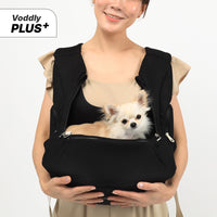 【V7】Ritogato Voddly Plus Front Bag 前孭寵物袋 網袋質料 黑色