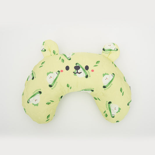 Ritogato 寵物涼感半月枕 Halfmoon Cool Cushion (衝浪板熊)