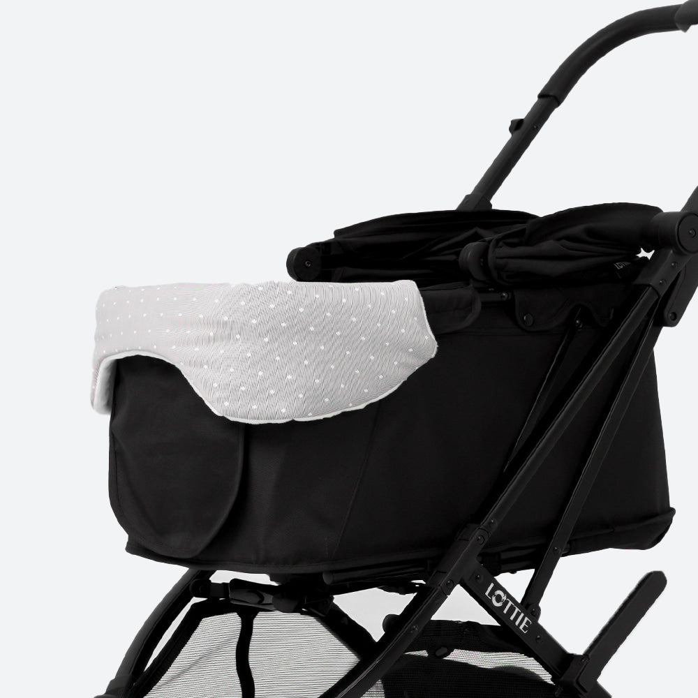 Rottie 寵物推車 灰色波點車圍邊 Stroller Round