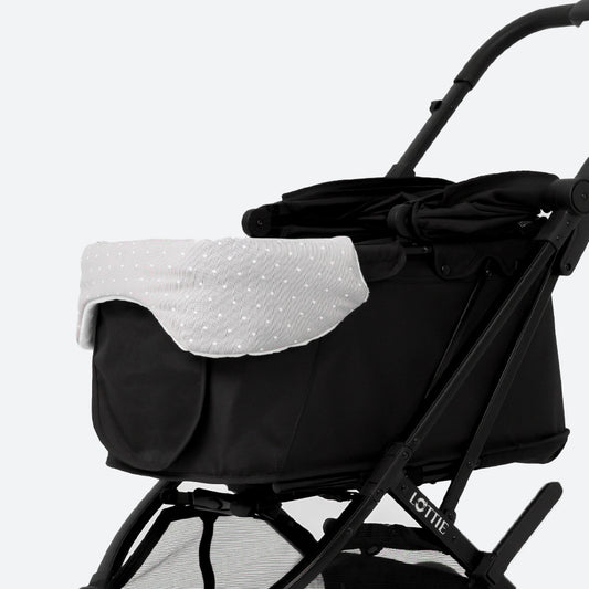 Rottie 寵物推車 灰色波點車圍邊 Stroller Round