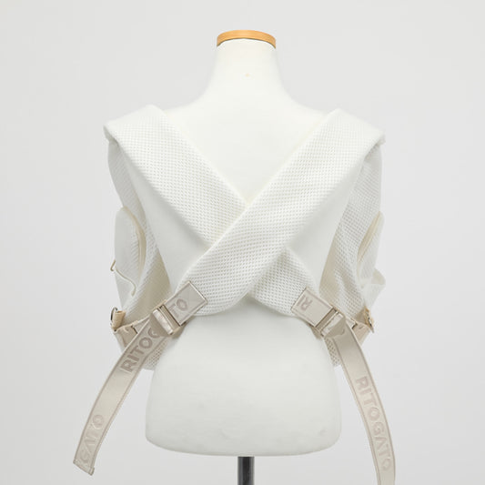 【V7】Ritogato Voddly Plus Front Bag 前孭寵物袋 網袋質料 白色