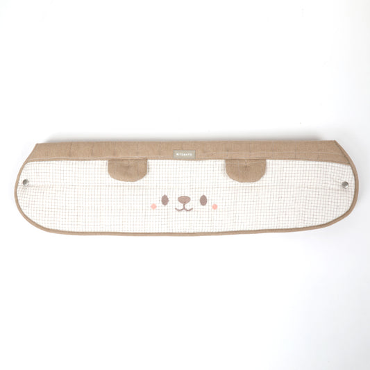 Ritogato Honeybuney Pet Cart Guard 小熊格仔款寵物推車圍邊 - 啡色