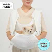 【V7】Ritogato Voddly Plus Front Bag 前孭寵物袋 網袋質料 白色