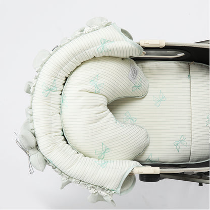 Ritogato Pliant Buggy Cover-up Pillow 蝴蝶結喱士款寵物半月枕 (三色)