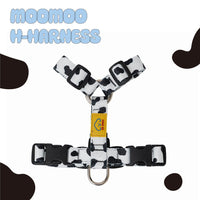 IMSUSU 乳牛 H型胸背帶 Moomoo H Harness