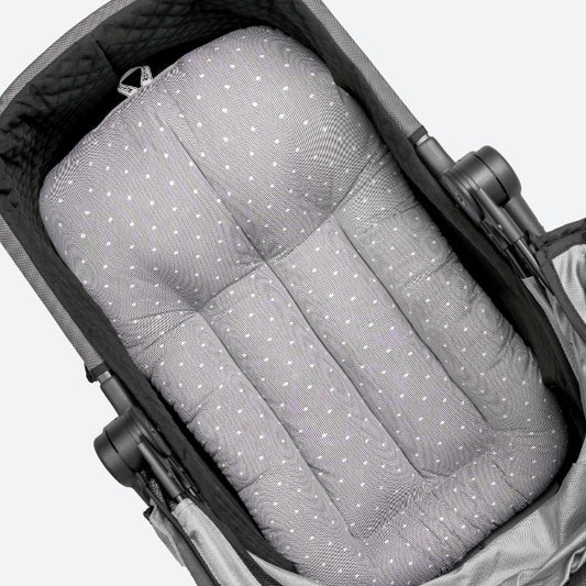 Rottie 寵物推車 灰色波點車墊 Stroller Cushion