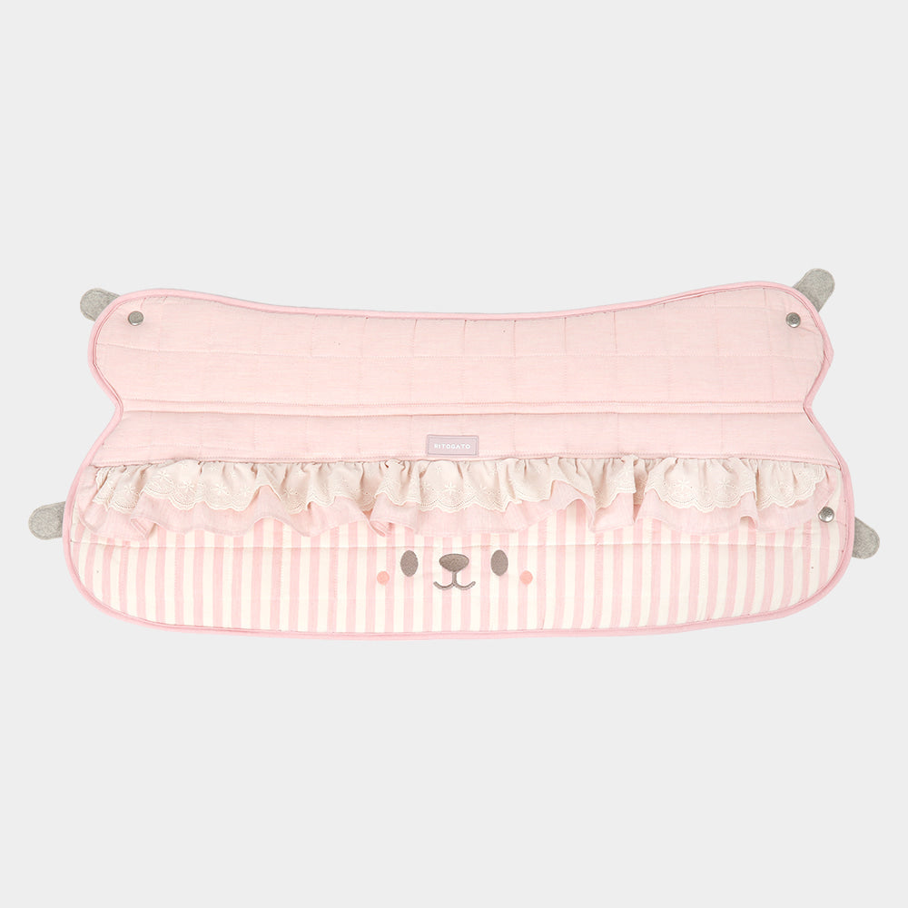 Ritogato Pawpaw Frill Pet Cart Guard 小熊喱士款寵物推車圍邊 - 粉紅色