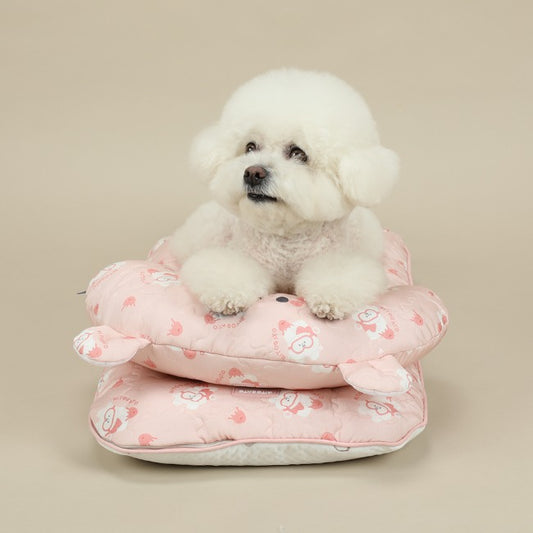 【預訂】Ritogato Porpe Rayon Cooling Double Mat 兩面用涼感寵物推車車墊套裝 - 粉紅色