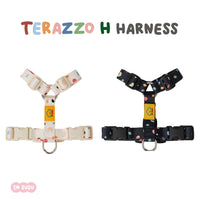 IMSUSU 波點H型胸背帶 Terazzo H Harness