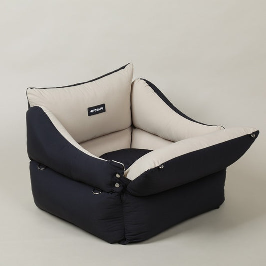 【預訂商品】Ritogato New Smart Car Seat Version 3 寵物汽車安全座椅 黑色