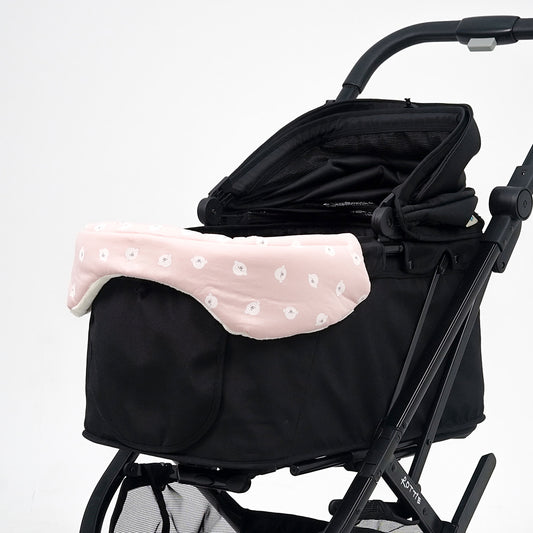 Rottie 寵物推車 粉紅Bichon 車圍邊 Stroller Round