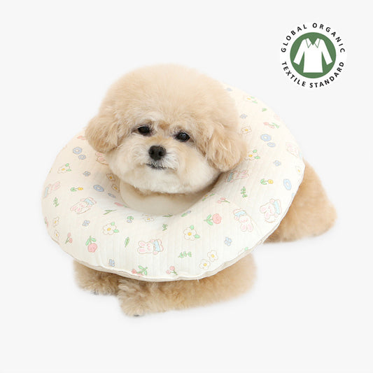 Itsdog 兔兔花園防舔咬頸圈 Bunny Garden Organic anti-bite neck collar
