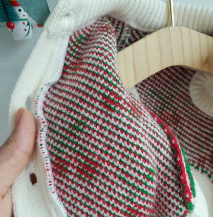 韓國啪樓車厘子針織開襟衫 Cherry Knit Cardigan