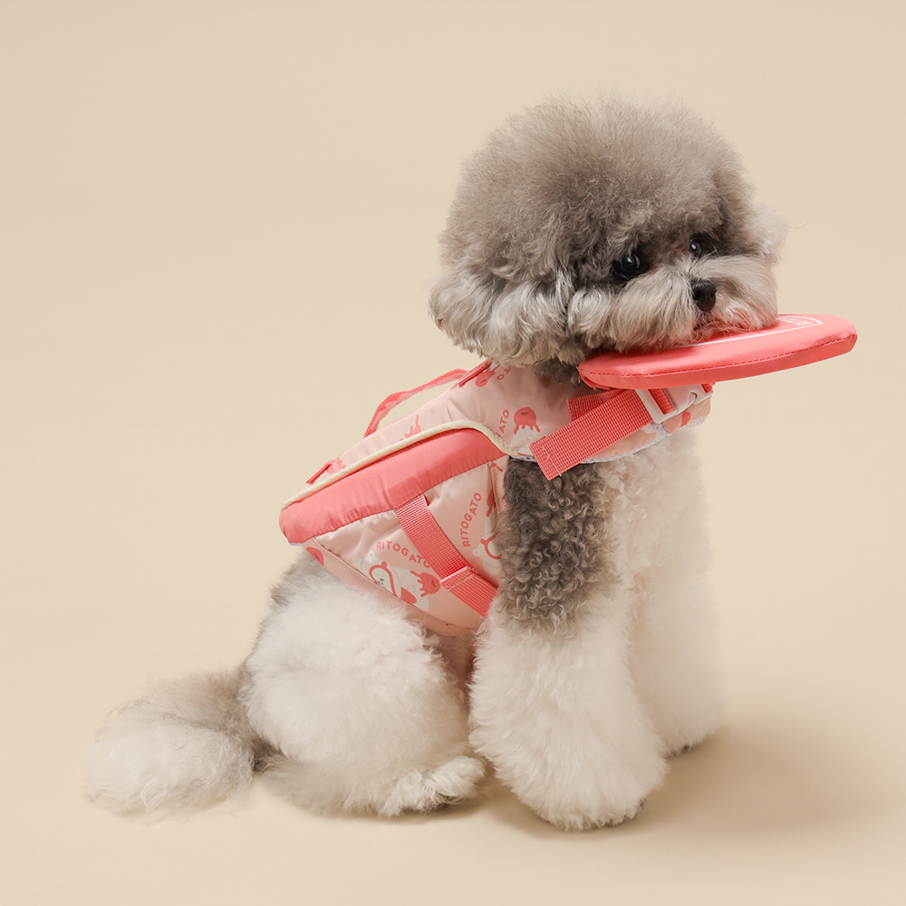 Ritogato 寵物救生衣 Swing Heart Pink Life Jacket