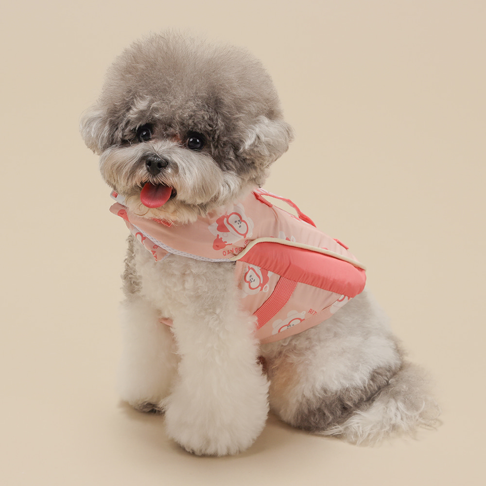 Ritogato 寵物救生衣 Swing Heart Pink Life Jacket