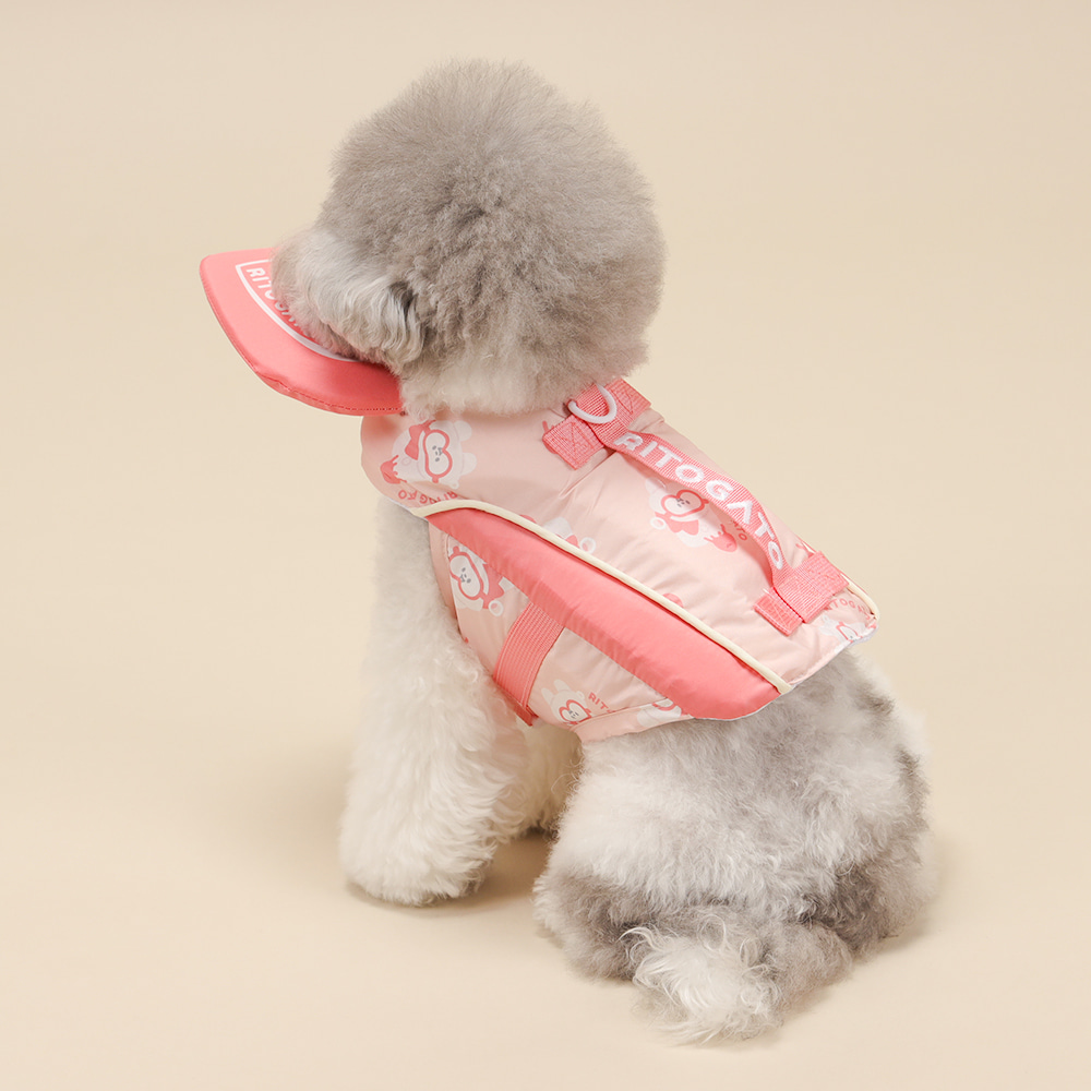 Ritogato 寵物救生衣 Swing Heart Pink Life Jacket