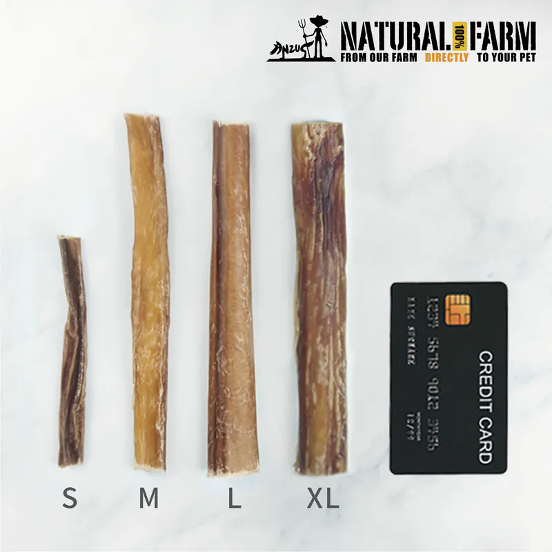 自然牧場 Natural Farm 天然寵物耐咬零食 牛腱棒 Bully Stick (S-XL)