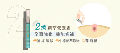 歸毛家族  【肌膚救星】救星Set 護膚噴液+精萃營養霜（修護霜）