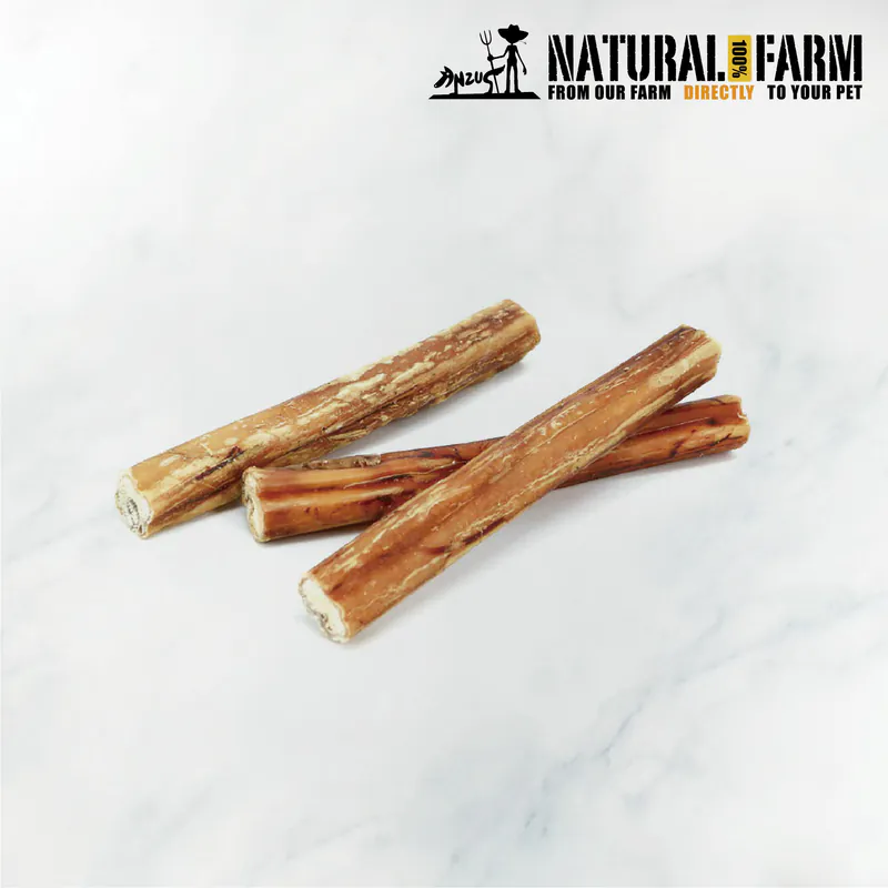 自然牧場 Natural Farm 天然寵物耐咬零食 牛腱棒 Bully Stick (S-XL)