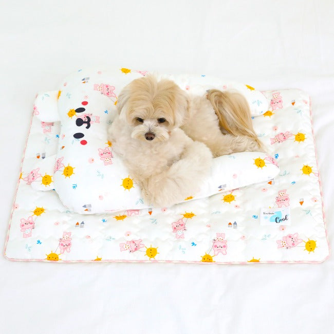 Ritogato 寵物防跣涼感墊 Non-slip Cool Mat (Sun Rabbit)