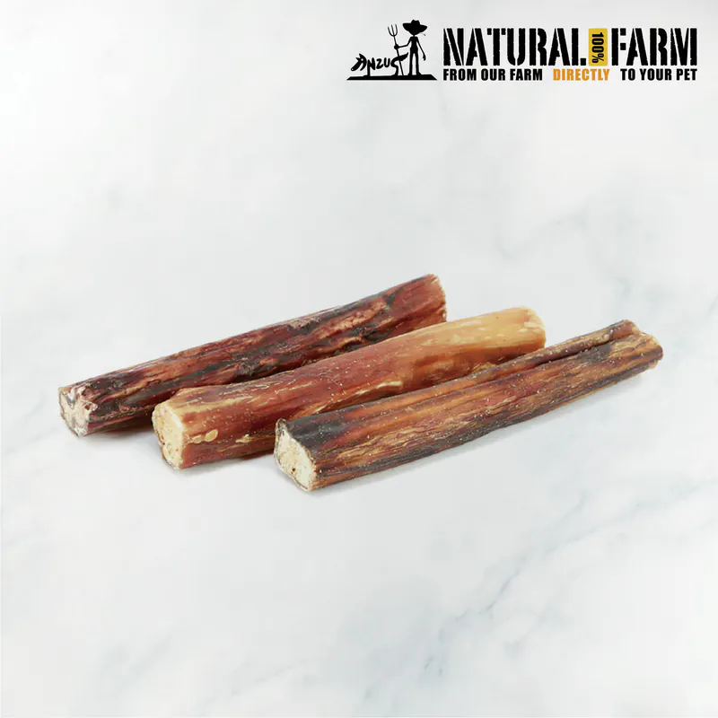 自然牧場 Natural Farm 天然寵物耐咬零食 牛腱棒 Bully Stick (S-XL)