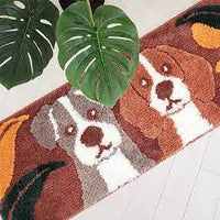 【限時優惠】Wiggle Wiggle I Got Two Dogs (L) Floor Mat/Rug 地毯