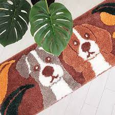 【限時優惠】Wiggle Wiggle I Got Two Dogs (L) Floor Mat/Rug 地毯