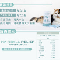 歸毛家族 【Good寶系列寵物保健品】排毛寶 30包/盒