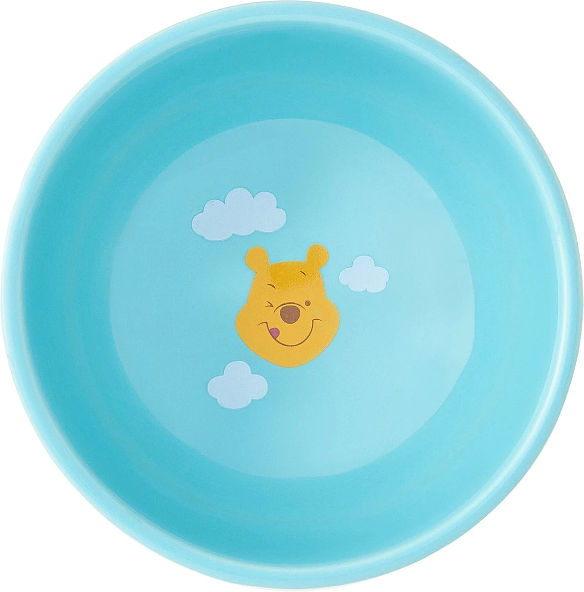 Disney Winnie the Pooh Tall Shape Non-Skid Elevated Ceramic Cat Bowl, 1.5 Cup