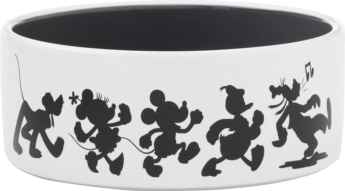 Disney Mickey Mouse Non-Skid Ceramic Dog & Cat Bowl 飯碗 5-cup