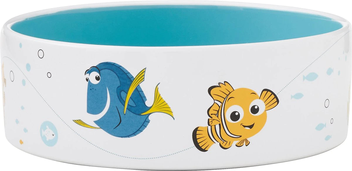 Pixar Finding Nemo Non-Skid Ceramic Dog & Cat Bowl, 5 Cup