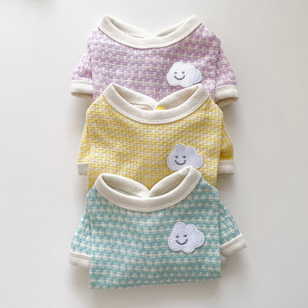 韓國小雲朵開胸啪樓三色 Cloud Cotten blend