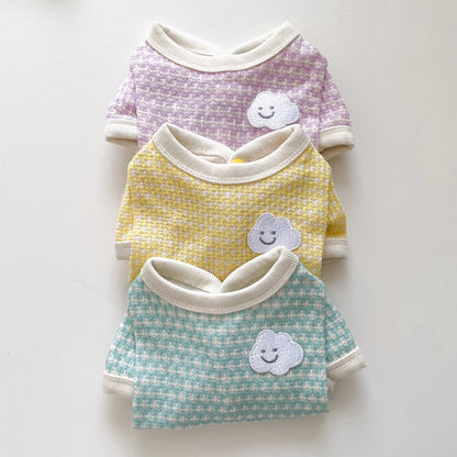 韓國小雲朵開胸啪樓三色 Cloud Cotten blend